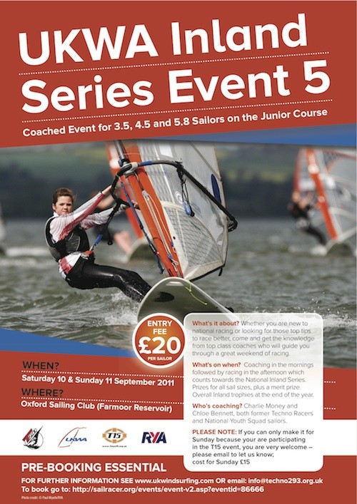 RYA poster for the event.