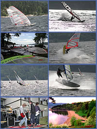 Collage of pictures from the Nordic Championships