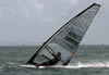 Keith speeding over the French waters.