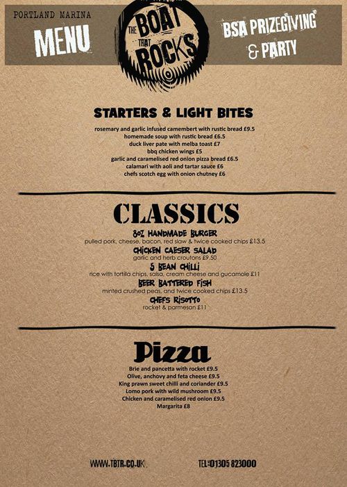 Menu.