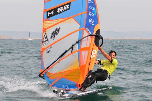 Kevin Greenslade in Weymouth Harbour.