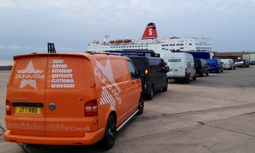 Heading onto the Ferry