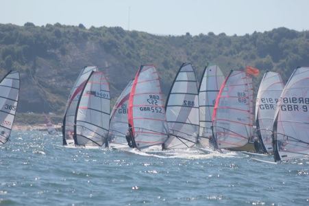 Racing at Mumbles.