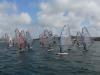 Juniors in the light winds.