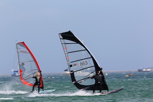 Ninja sails & board