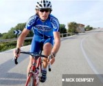 Nick Dempsey, on his bike